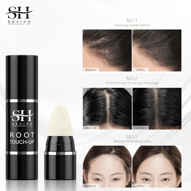 Sevich 3g Water Proof Hair Shadow Powder Hair line Modified Repair Edge Control Powder Hair Shadow Trimming Root Cover Up