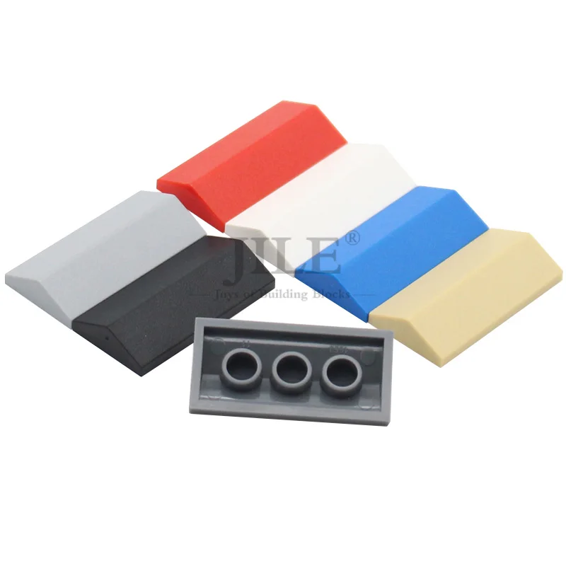 20pcs MOC Bricks Slope 33 2x4 Double Sided Roof 3299 for Building Blocks Parts DIY Construction Educational Gift Creative Toys