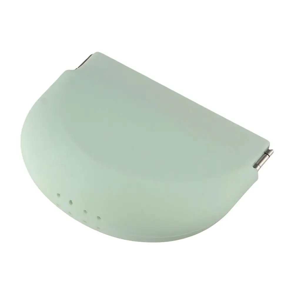 

Vent Hole Teeth Braces Box Dental Storage Case Silicon Denture Case Denture Bathing Box Denture Bag False Teeth Storage Box