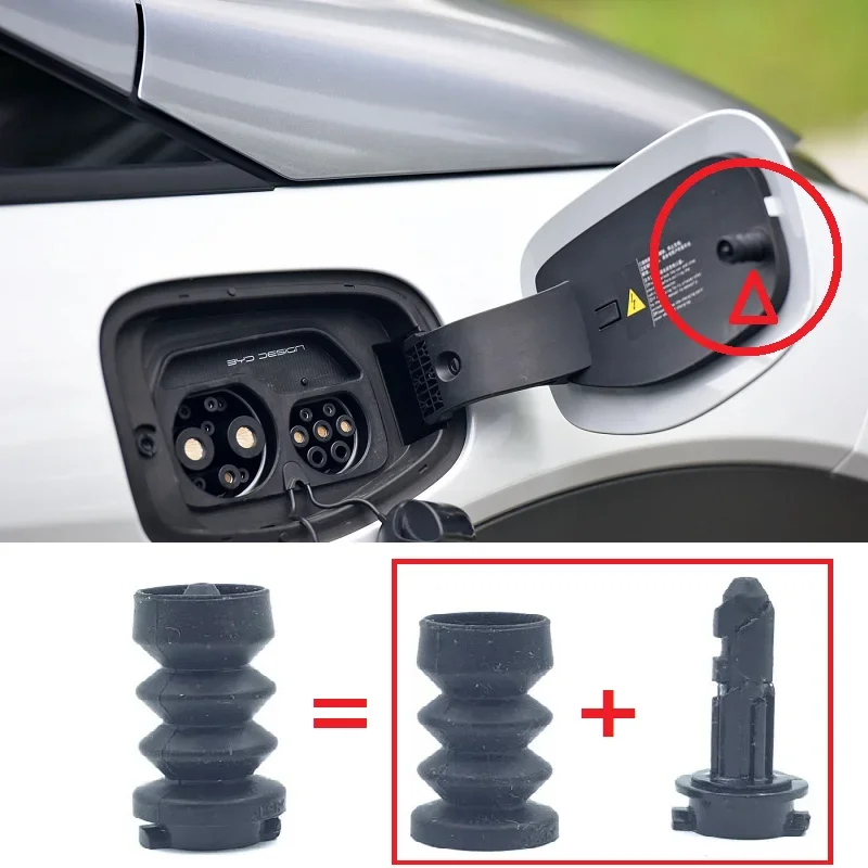Charging Cover Spring Clip Latch Charging Outer Cover Lock  For BYD Yuan PLUS Dolphin Seal Accessories Exterior Parts