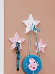 Hangers for Clothes Kids Wall Decoration Items Keychain Cute Room Decor Star Figure Wood Home Organization and Storage Europe