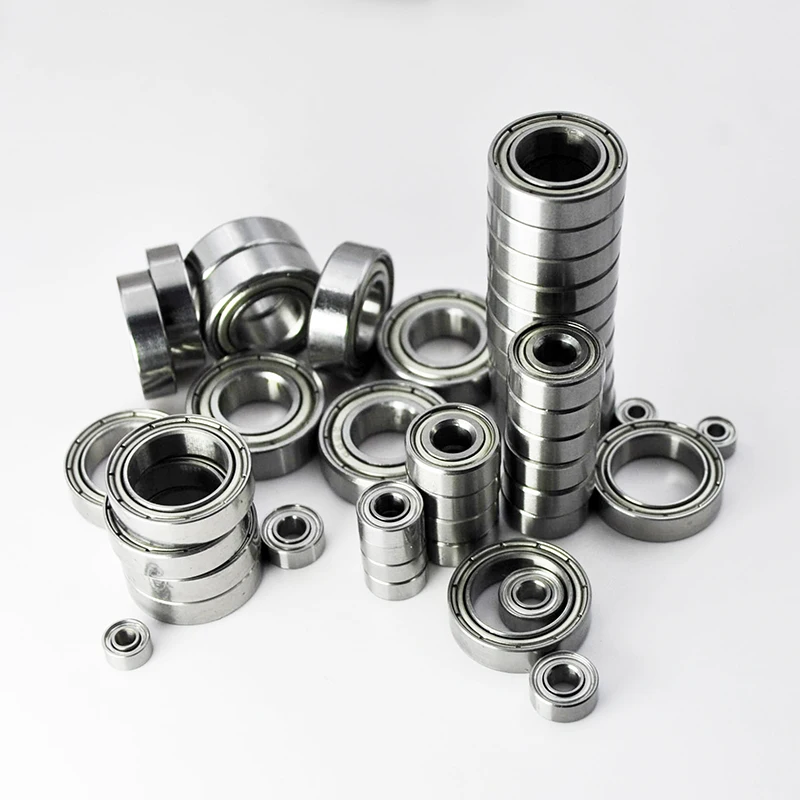 10pcs Miniature Bearings 3x6x2.5 5x10x4 5x11x4 6x12x4 10x15x4 mm Inner Bore 2mm 3mm 4mm 5mm 6mm 7mm 8mm 9mm 10mm Small Bearing