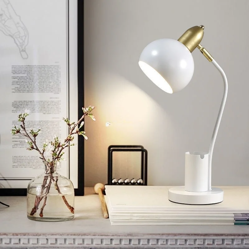 

New LED Eye Protection Table Lamp Living Room Study Bedroom Bedside Reading Atmosphere Lighting Lamps