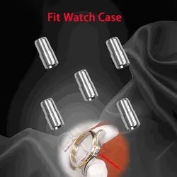 Watch Accessories Stainless Steel Replace Crown Tube Fit Other Men Women's Watch Case Repair Parts