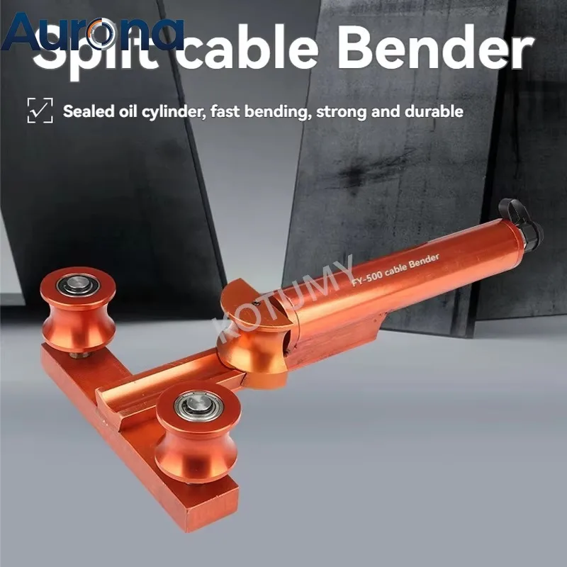 【Industrial】Hydraulic Cable Bending Machine Suitable For Manually Non Bendable Hard Materials Such As Wires, Cables, Iron Wires,