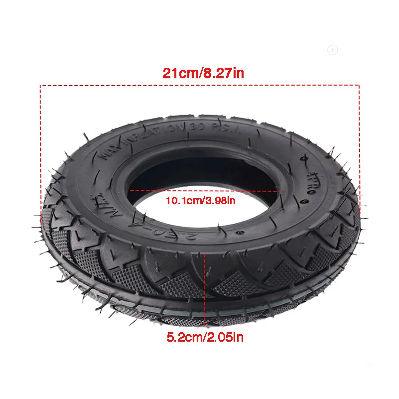 New tires  2.80/2.50-4 inner tube suitable for gasoline/electric scooters ATV elderly mobile scooter modification parts