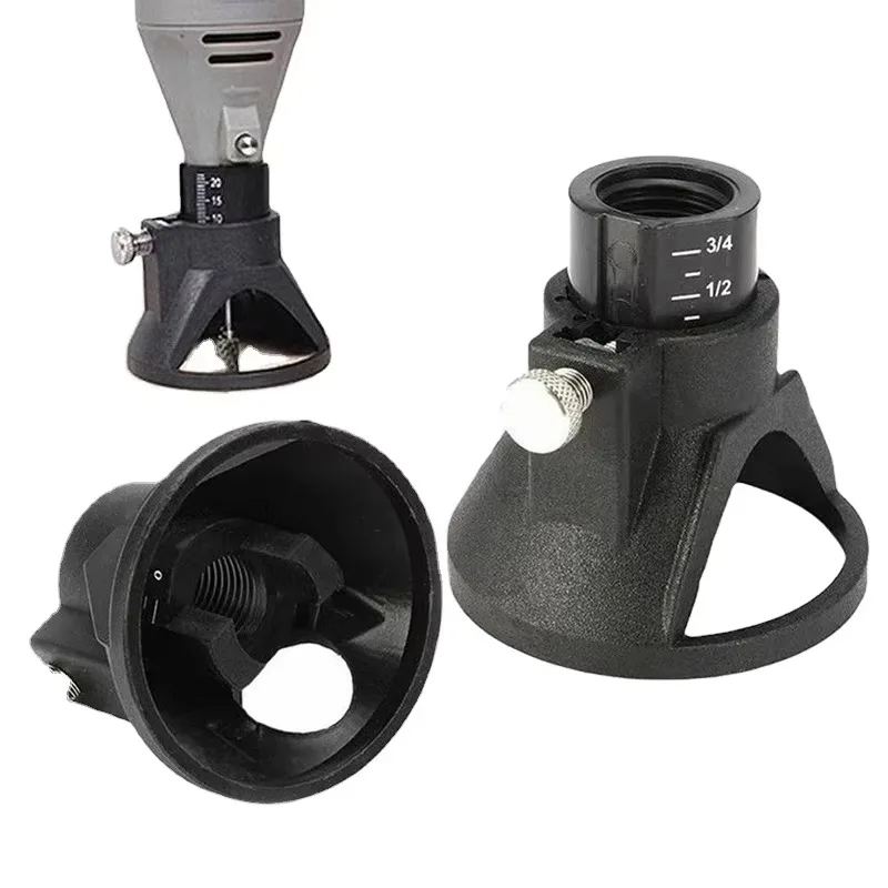 Electric Grinder Locator Mini Grinder Fixator Horn Cover Positioner Model Holder Grinder Accessory for DIY Craft Modeling