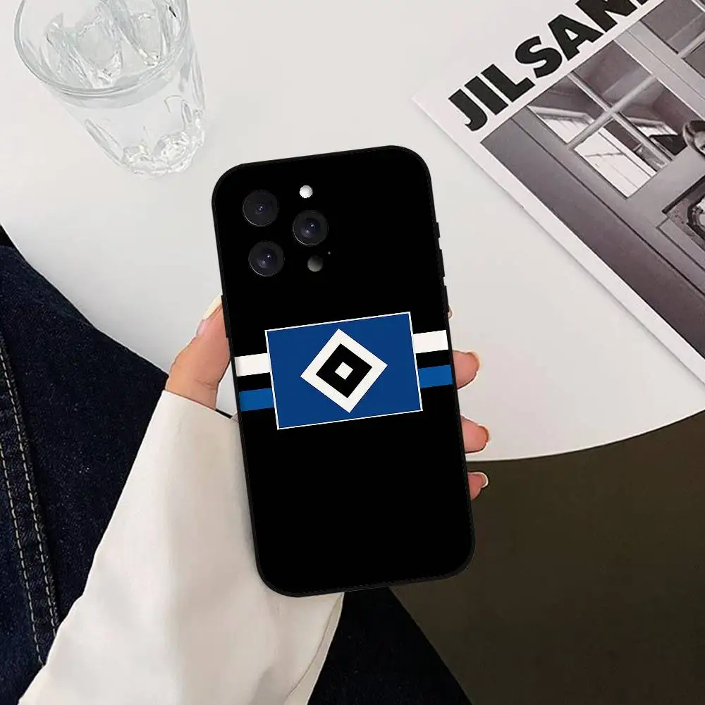 I-Hamburger-R SV Coole Handyhülle für iPhone 17, 16, 15, 14, 13, 12, 11, PRO MAX PLUS, Mini-TPU, weich bis hautfreundliche Hülle