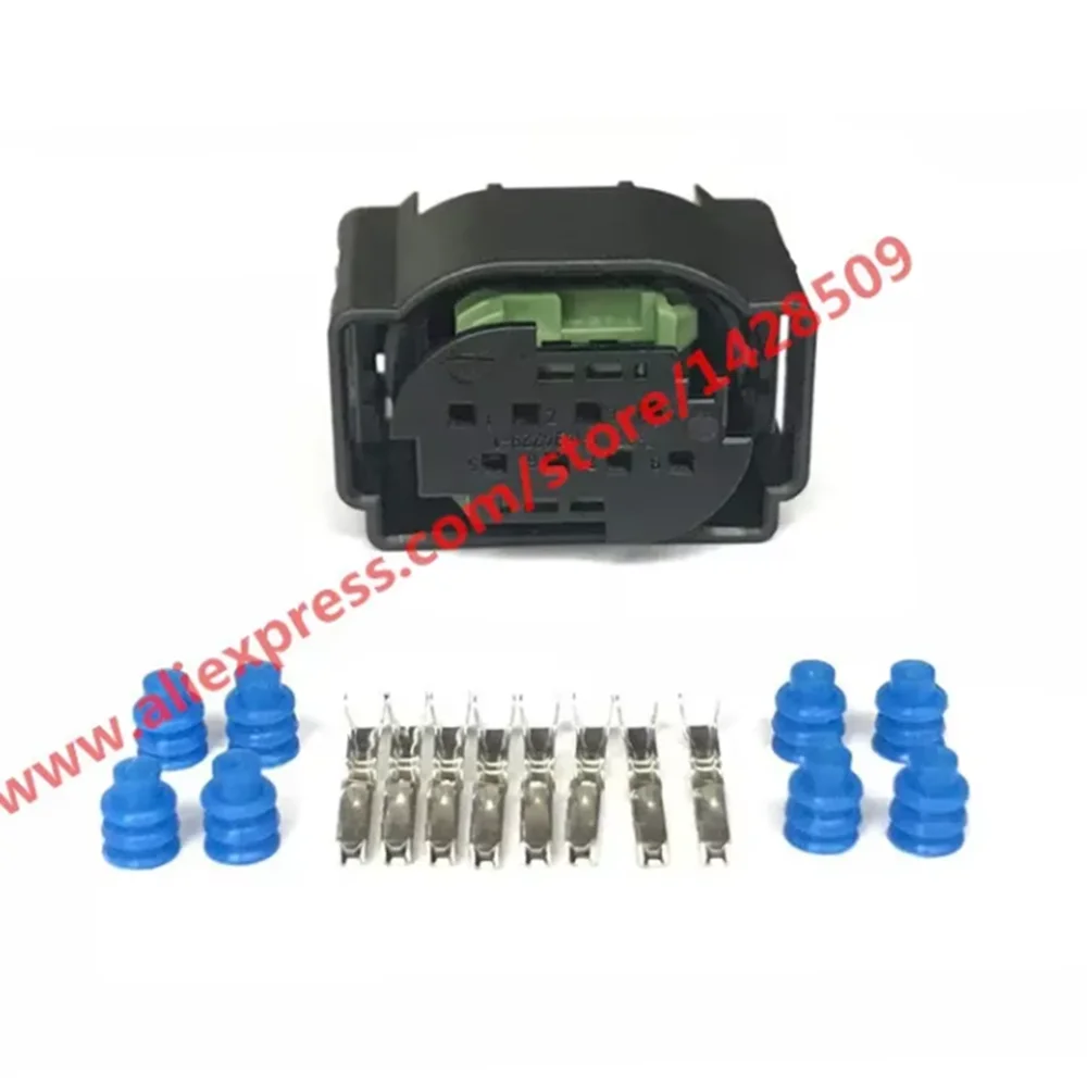 1 Set 8 Pin Reverse Sensor Radar 1-1418552-1 Automotive Connector For VW BMW BENZ 1-1534229-1 1534229-1