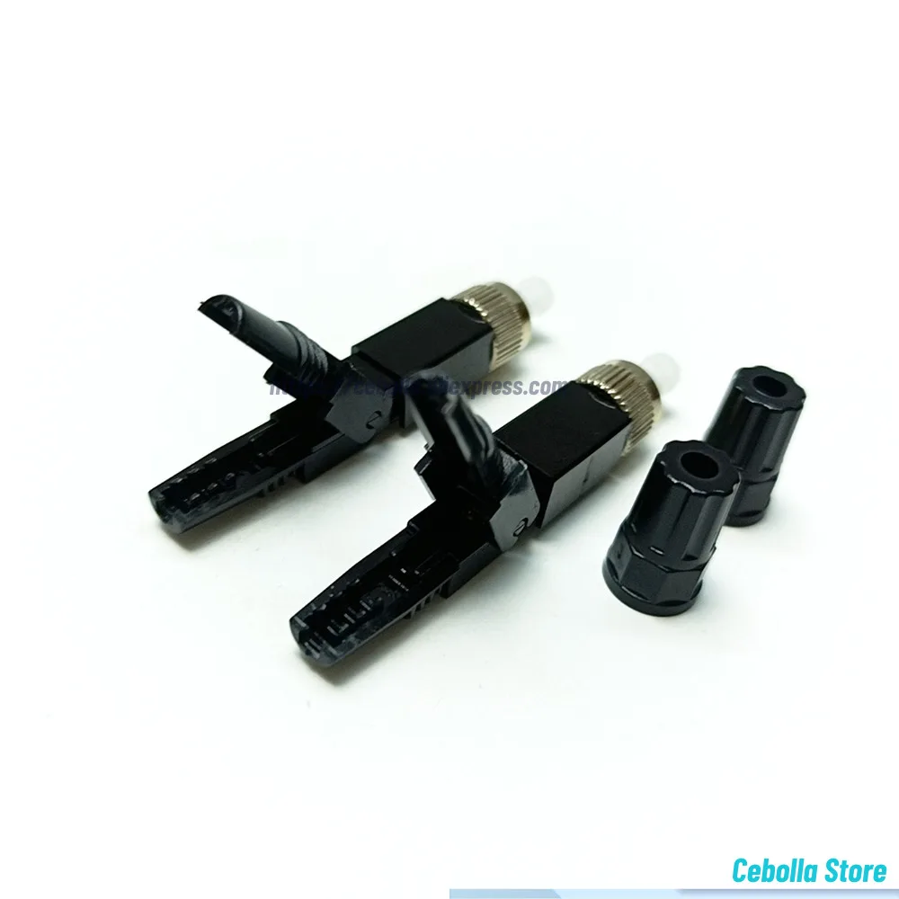 10pcs FC UPC Fast Connector FTTH FC/UPC Fiber Optic Quick Connector Fiber Optic Field Assembly Embedded