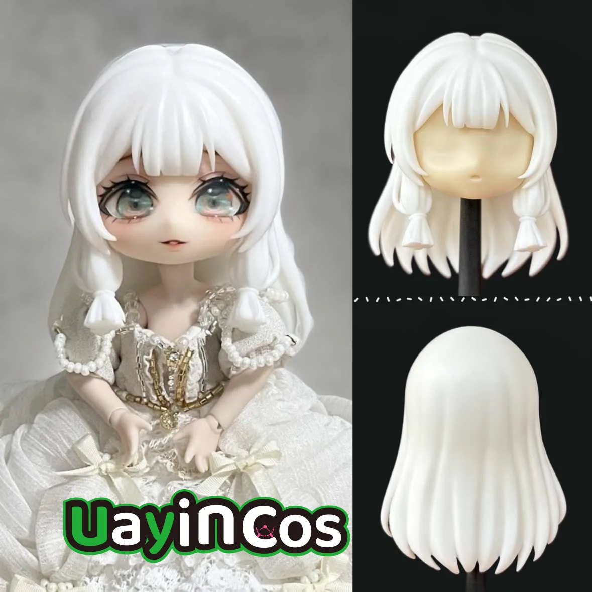 Princess Hair Lolita Handmade OB11OB22 Detachable Hair Shell GSC BJD Doll Accessories Game Anime Figure Toy For Kids Gifts