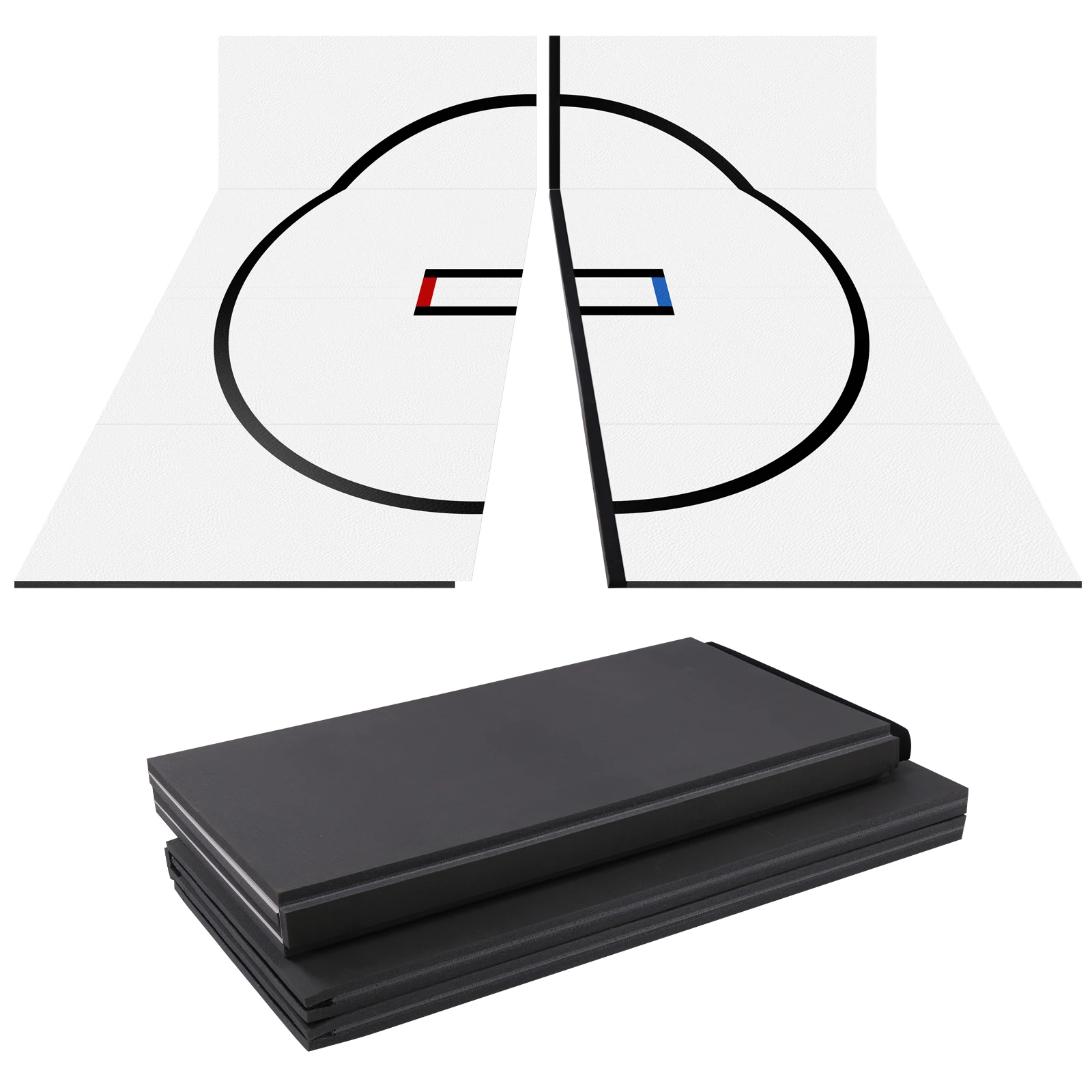 

10x10ft Grappling Mat Portable MMA/BJJ/Judo/Gymnastics Training Mat for Grappling Martial Art Boxing