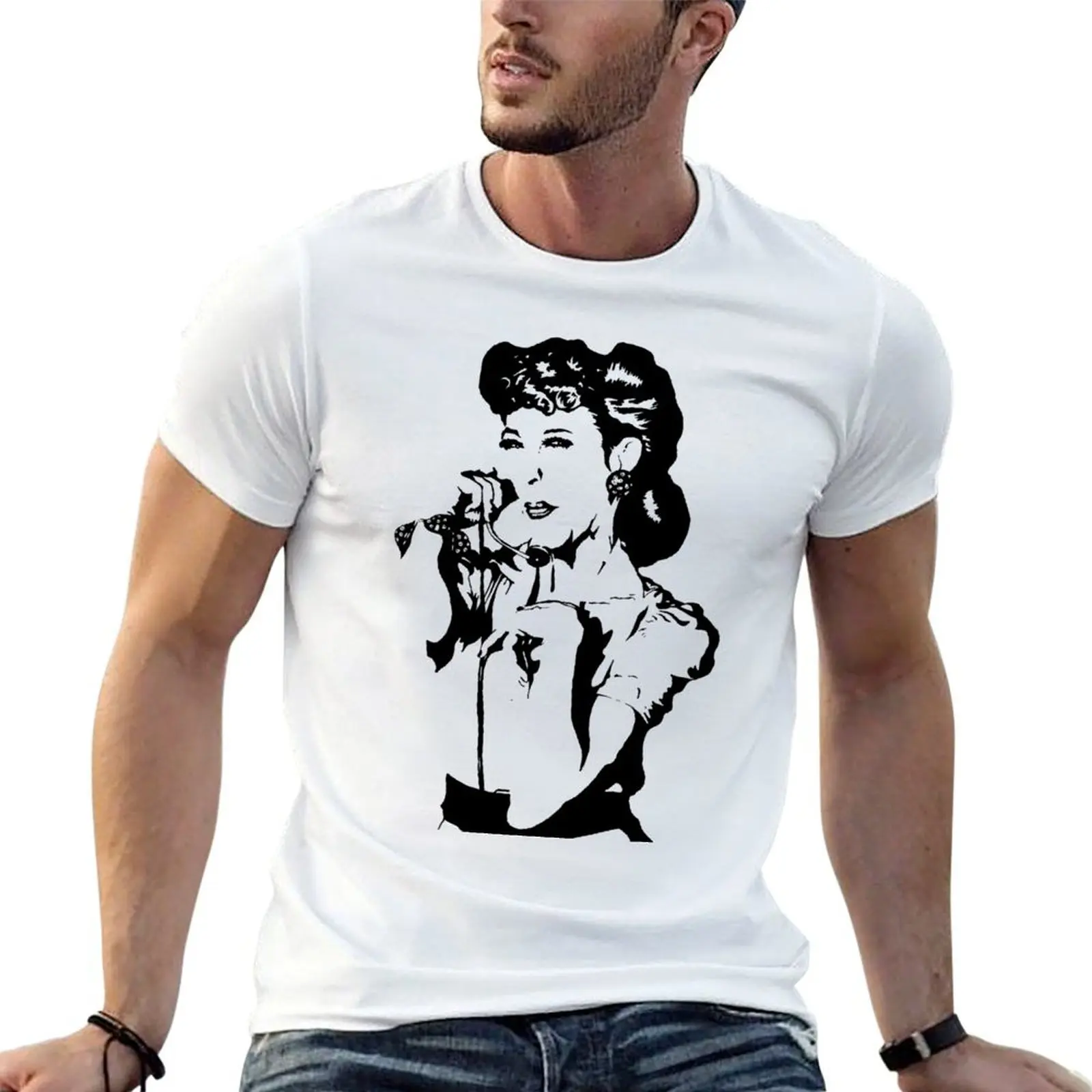 

Ernestine the Operator T-Shirt t shirt man cotton man t shirts graphic man t shirts cotton T-shirt