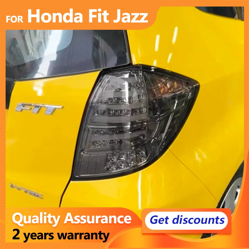

Полный светодиодный задний фонарь для HONDA FIT 2008-2013 JAZZ, задний фонарь, задний тормоз, обратный динамический указатель поворота, задний фонарь в сборе
