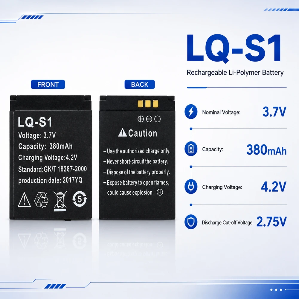 Batteria LiPo Ricaricabile LQ- - Watch V8 recensione e prezzo