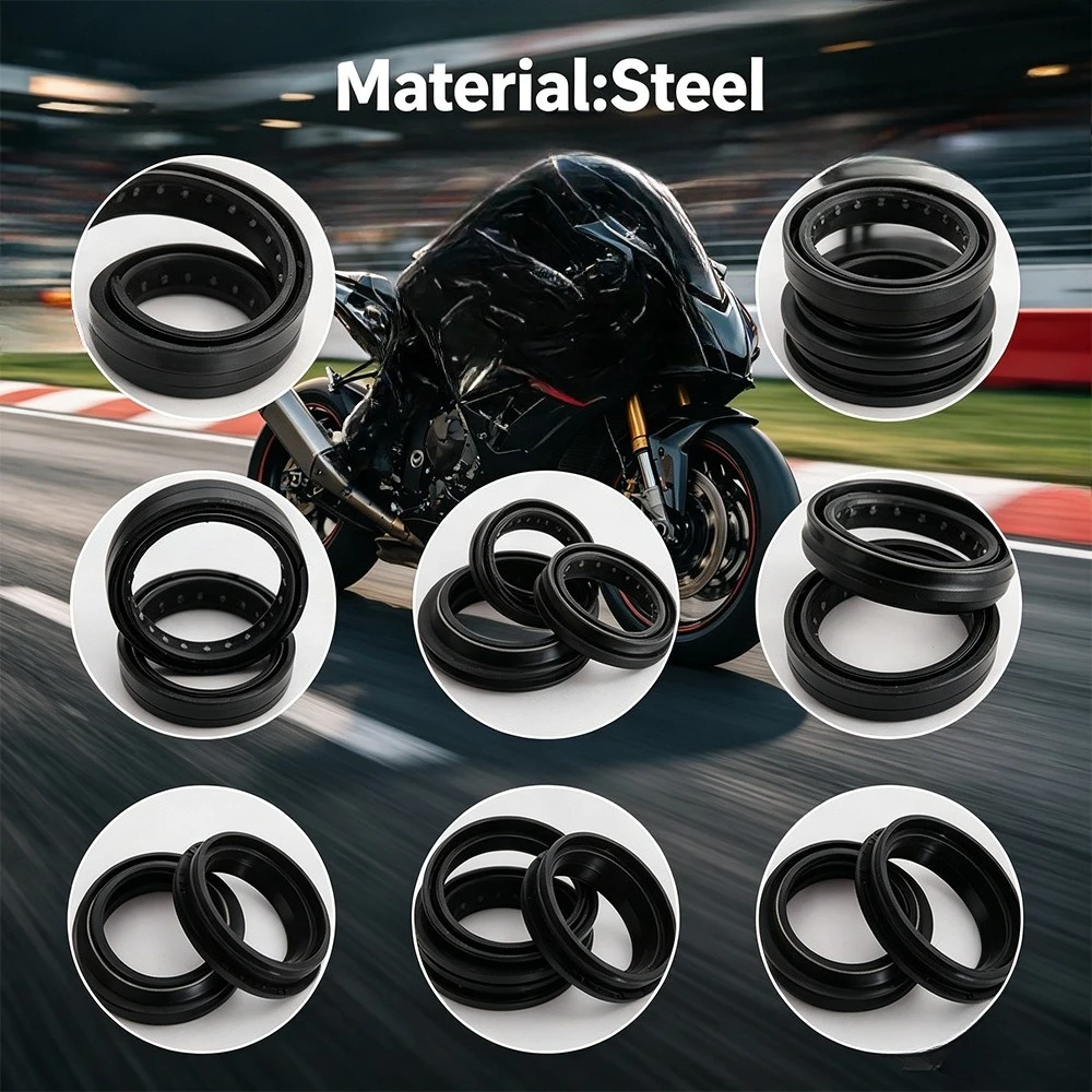 

41x54x11 41*54*11 Front Fork Damper Oil Seal Tube Dust Seals For Har/ley Davi/dson FLTRI 1340 Road Glide FXB FXD 1340 FXDL 1340
