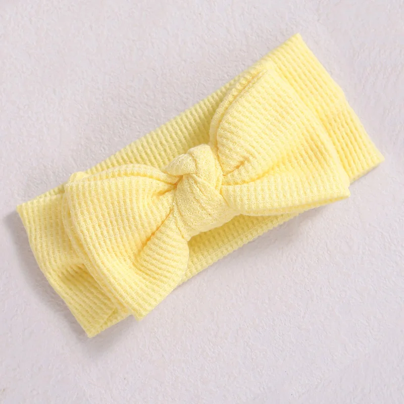 Cute Baby Girl Headbands Soft Elastic Bow Headband Photo Props Hair Accessories for Infant