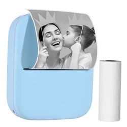 X1 Portable Mini Pocket Printer 80mm BT Wireless Thermal Photo Printer 300dpi Picture Memo Notes Journal Receipt Paper Printer