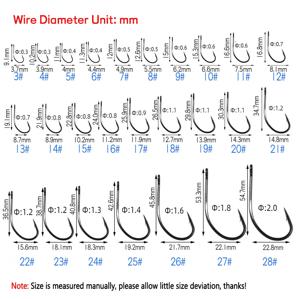 Bimoo 50/25PCS Multiple Purpose High Carbon Steel Fish Hook Nmyph Fly Sabiki Rig Hook Carp Fishing Hook Saltwater Jig Lure Hooks