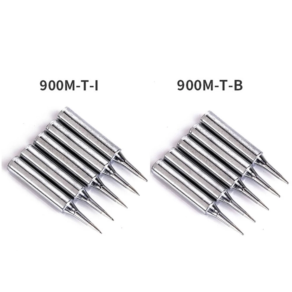 10Pcs Soldering Iron Tips Set 900M T-B Lead Free For Rework Station Welder Power Accessories Special Soldering Iron Tip