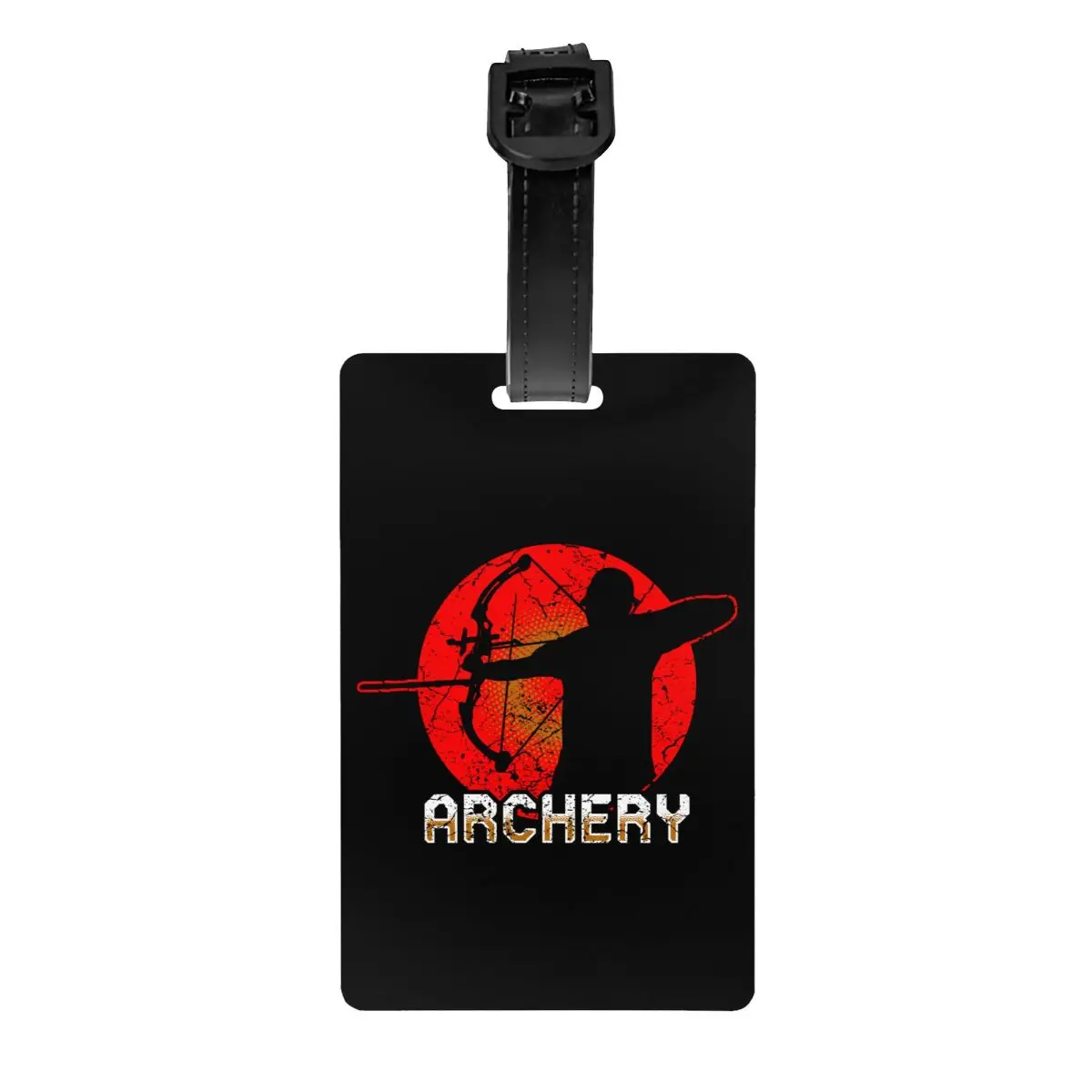 Archery Archer Luggage Tag Hunting Sport Suitcase Baggage Privacy Cover ID Label