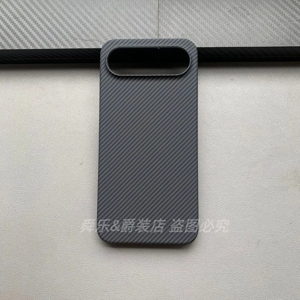 For VIVO X300 FE Case Ultra Thin Matte Hard Carbon Fiber Tex