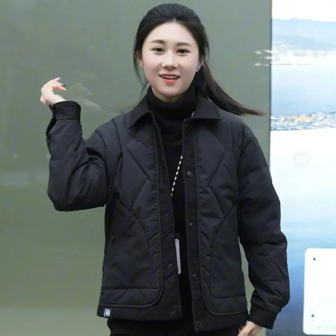 

Мужская зимняя утепленная куртка с воротником, повседневная, теплая, ультракороткая, с наполнителем из пуха, Cleanfit, китайское производство