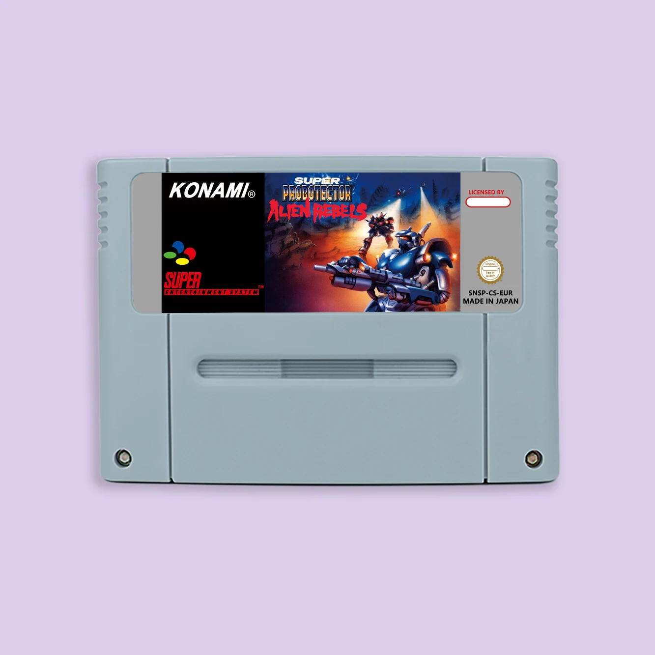 Contra 3 The Alien Wars Action game for SNES 16 bit USA NTSC or EUR PAL Video Game Consoles Cartridge