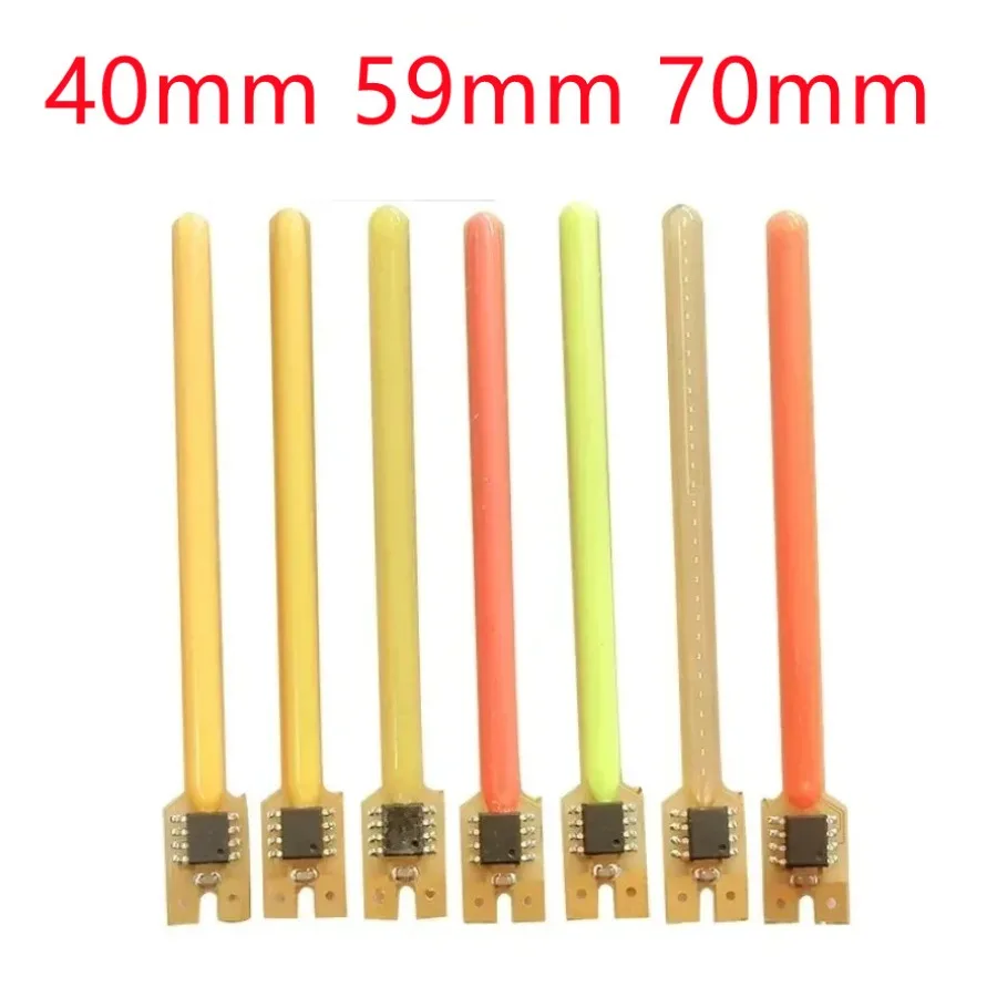 70 59MM DC3V Meteor Shower Filament Flowing Water Lamp Bring A Box LED COB Filament Diodes Parts Incandescent Light Accessories