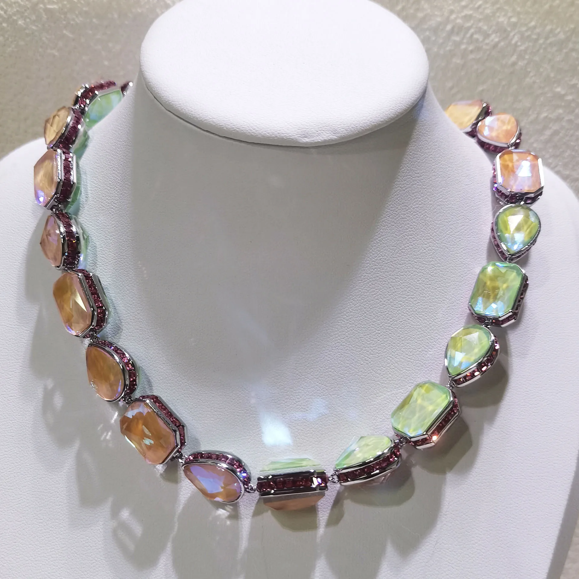 2026 Double-Sided Wearable Necklace Earrings Bracelet High-Quality Fine Jewelry Set for Women Wedding Gifts