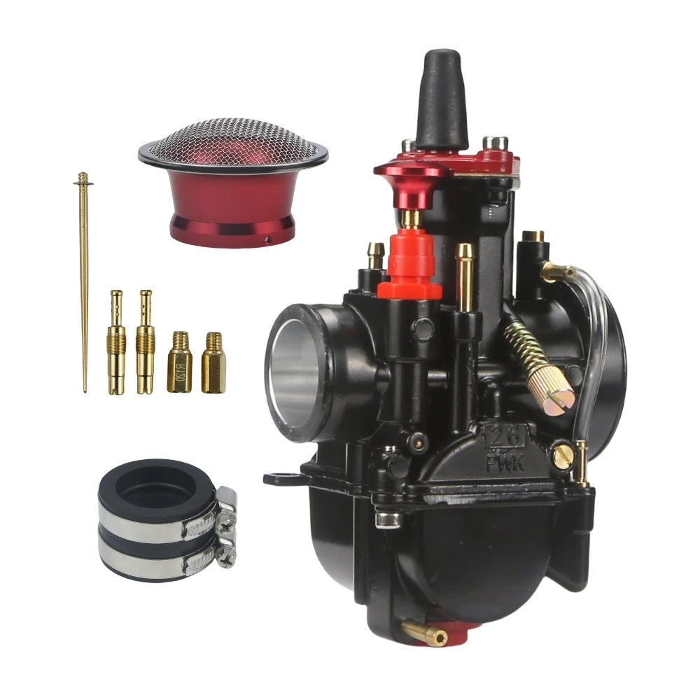 

PWK 24 26 28 30 32 34mm Motorcycle Carburetor With Power Jet For Mikuni Dirt Bike Motocross Racing