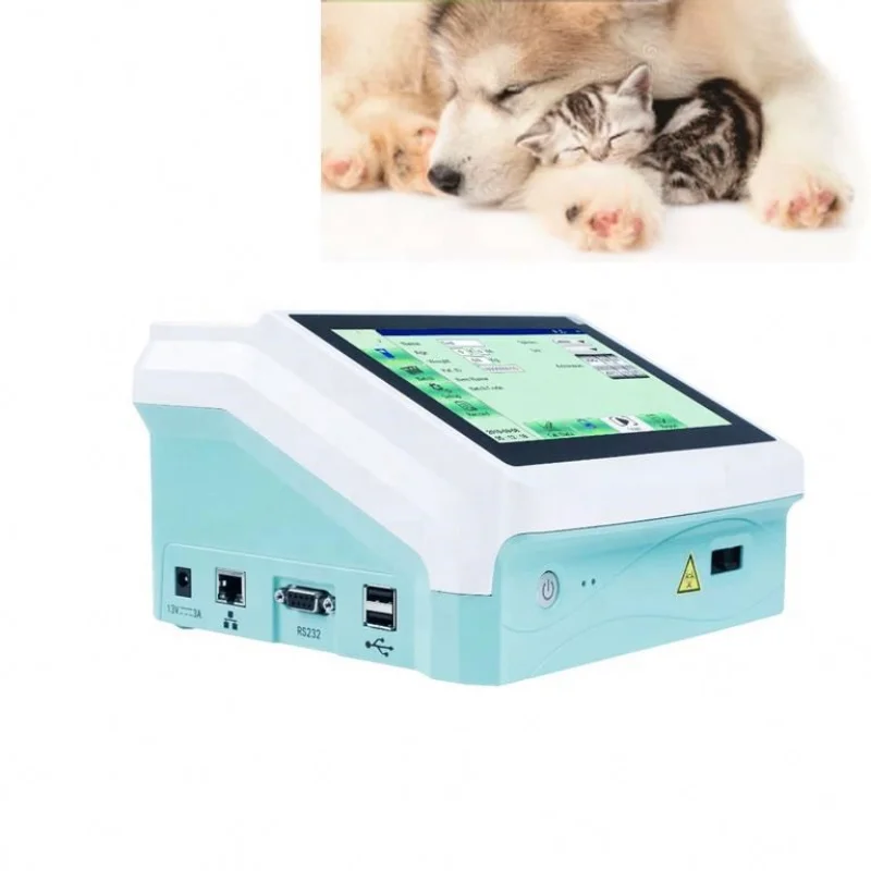 

Professional veterinary equipment Touch screen canine vet fluorescence immunoassay analyzer