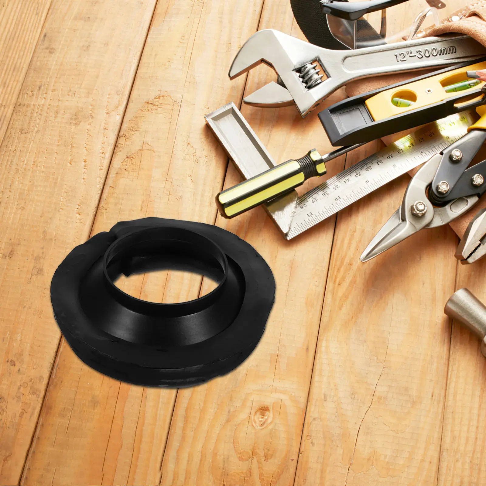 

Комплект из 4 универсальных уплотнительных колец для унитаза, герметичные резиновые прокладки, ремонтный набор для фланцев, водонепроницаемые сменные детали для унитаза