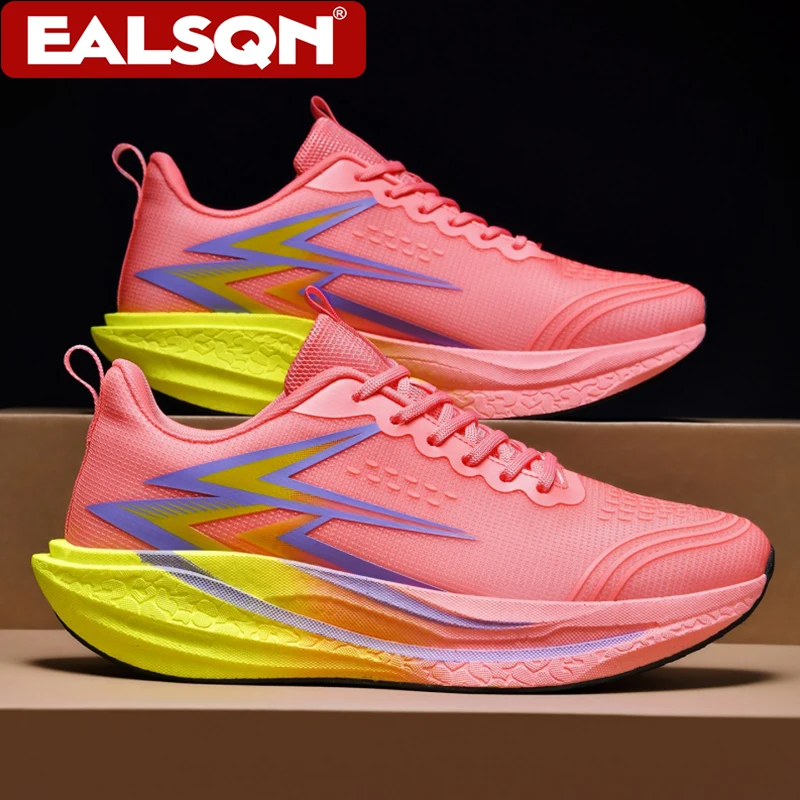 Men's Breathable Mesh Running Shoes Summer Lightweight Sports Jogging Sneakers Outdoor Wear-Resistant Athletic Trainers