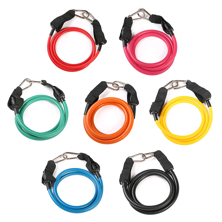 الأزرق حزمة الصالة الرياضية مجموعة طويلة باكستان دروبشيبينغ أربطة المقاومة المقاومة المضادة للمفاجئة 1