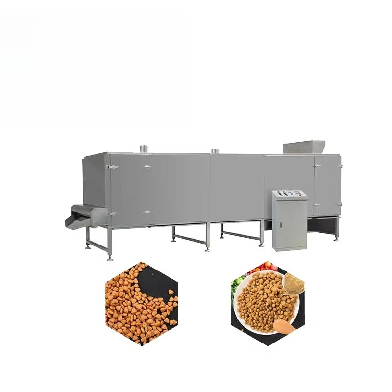 Fully Automatic Dry Wet Pet Food Production Line for Dog and Fish Feed with Engine/Motor 100kg/h Capacity