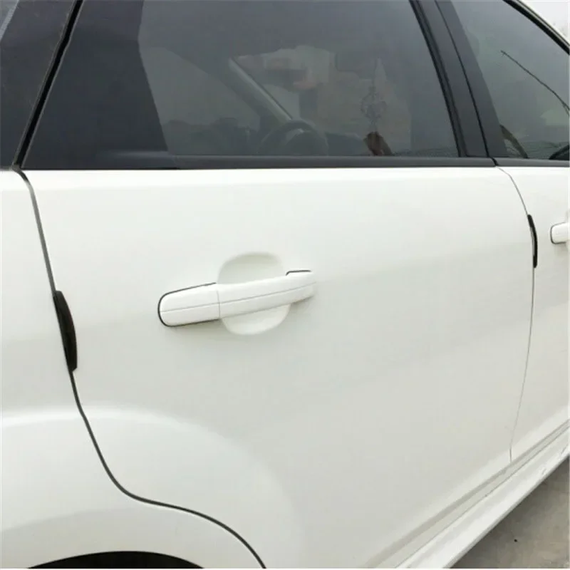 4pcs/set Car Anti-collision Strip Car Door Side Anti-collision Decorative Guard Plate Anti-scratch Car Accessories Decoration