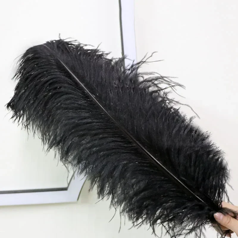 Wholesale Natural Ostrich Feathers For Table Decoration Accessories Ostrich Feather Wedding Party Centerpieces Vase Home Decor