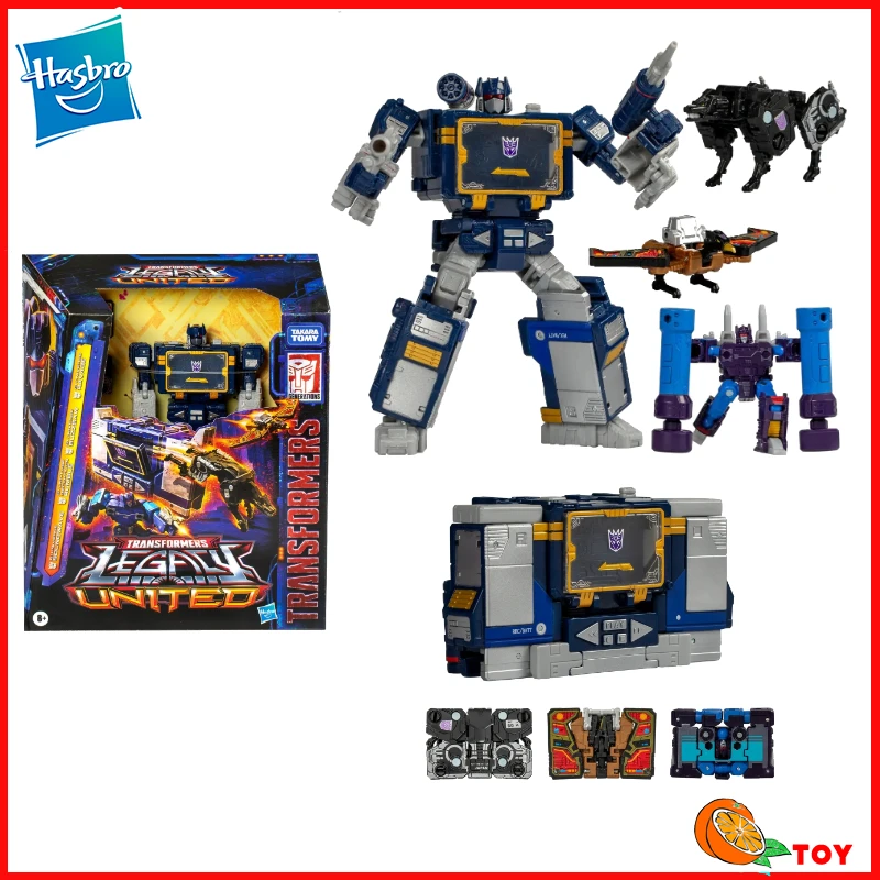 

In stock Hasbro Transformers toys Legacy United Level L Soundwave Model Robot Collection Action Figure Toys Gifts Hobby