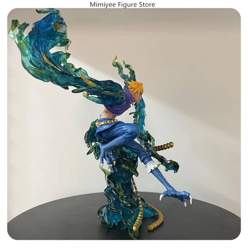 قطعة واحدة ماركو العنقاء تحلق تشكل قراصنة اللحية البيضاء 29 سنتيمتر أنيمي الشكل تمثال سطح المكتب الديكور هدية