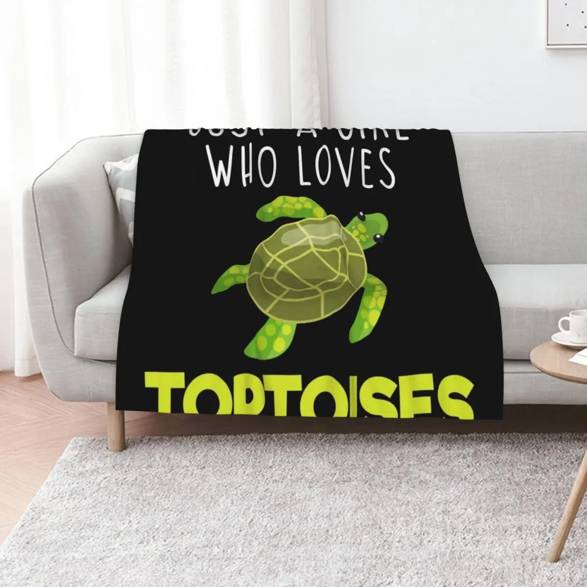 

Just A Girl Who Loves Tortoises Throw Blanket decorative Luxury Brand Cute Plaid Soft Plush Plaid Blankets