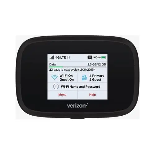 Verizon Jetpack Hotspot WiFi Device - 4G LTE MiFi 8800L  Mobile Hotspot Device Portable WiFi Hotspot Hot Spots for WiFi with