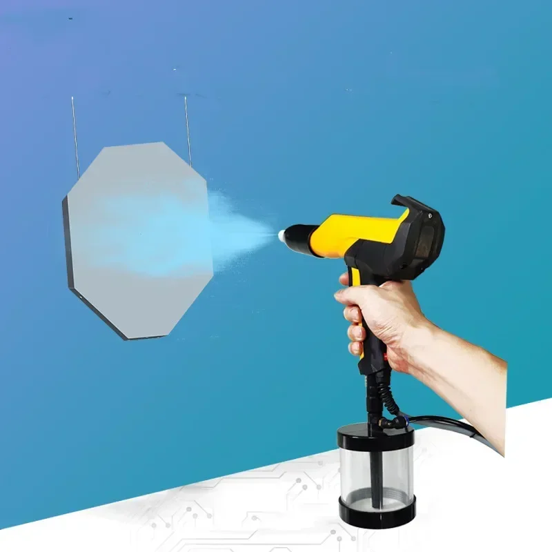 1pc Spray Gun Plastic Powder Electrostatic Spray Gun Powder Sprayer Intelligent Sprayer Electrostatic Spraying Equip