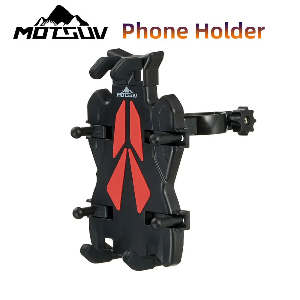 Eight Claws Style Bicycle Phone Holder Bicycle Motorcycle Electric Vehicle Navigation Phone Strap Shockproof Elastic