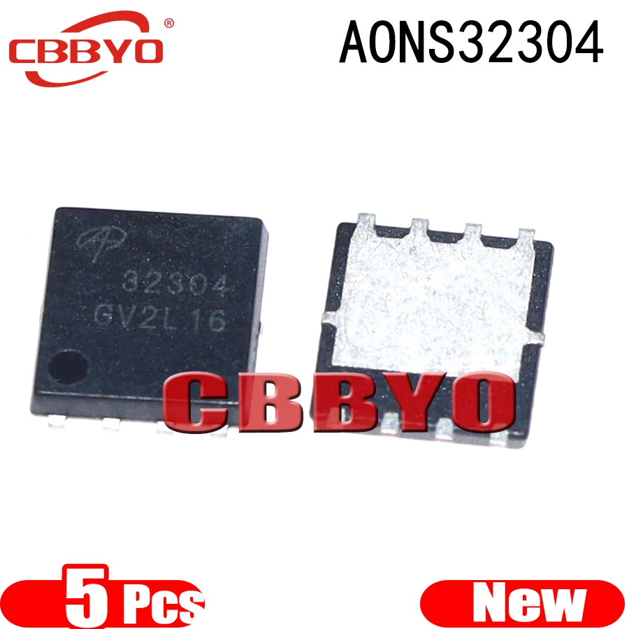 (5 шт.) 100% новый набор микросхем AONS32304 AON32304 AO32304 32304 QFN-8