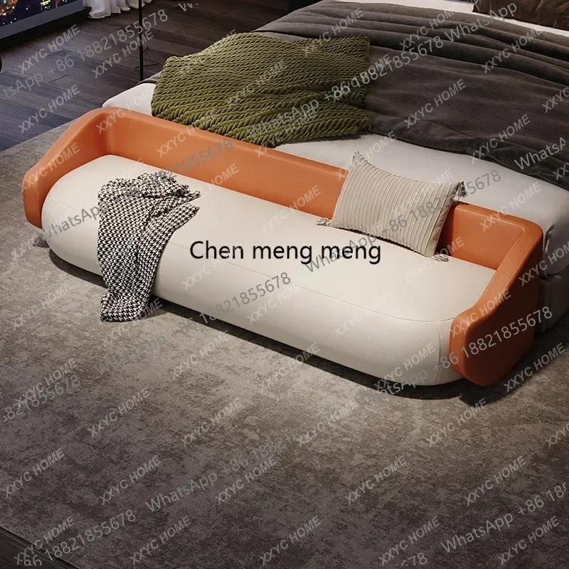 Cream wind bed stool household living room shoe stool shop negotiation recliner sofa stool