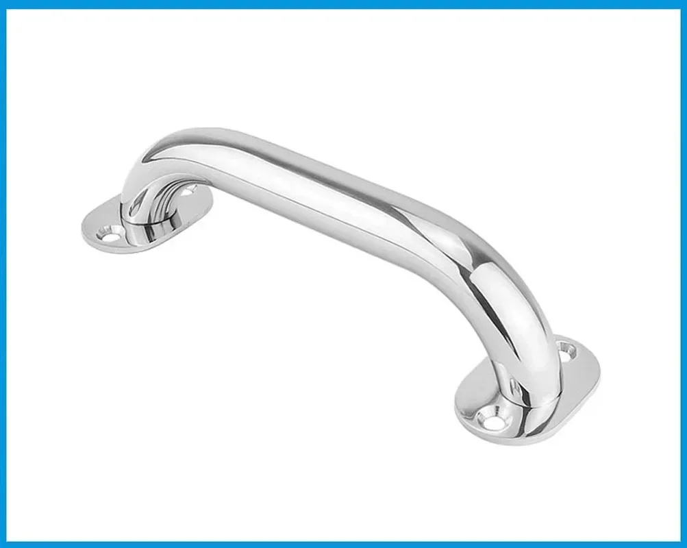 200mm Marine Grade 316 Stainless Steel Grab Handle Door Handrail Grip Rail Grab Bar Handle Boat Hatch Yacht Marine Bathroom