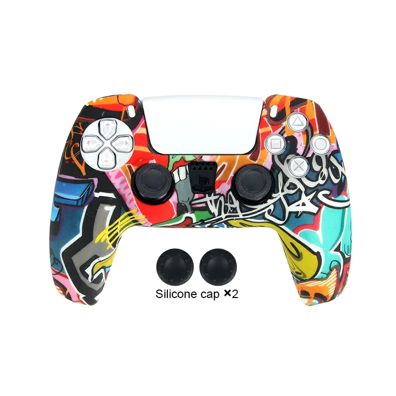 Custodia protettiva in pelle DATA FROG Camo per SONY Playstation 5 custodia in Silicone per accessori per Controller PS5