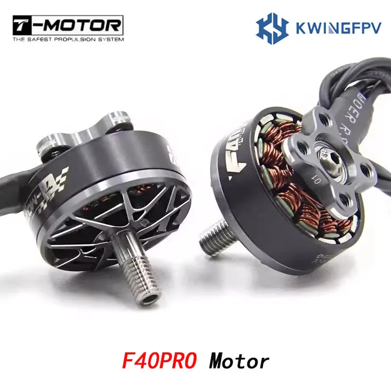 T-motor F40PRO V محرك بدون فرشاة 5-6S 1950KV 2150KV F40 PRO أداء عالي لطائرة سباق بدون طيار Rc محرك FPV متعدد الدوار #1