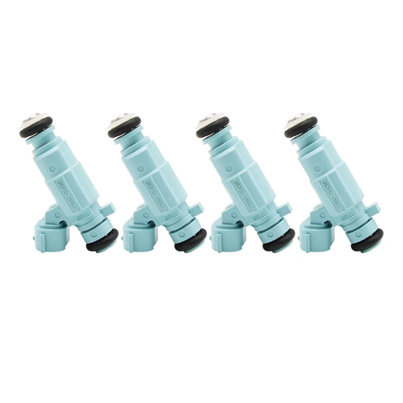 4pcs 35310-26600 Fuel Injector Nozzle For Hyundai Elantra 2011 14 16 IX25 Kia Rio Solaris Venga 10 3531026600 35310 26600